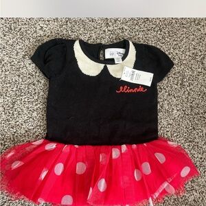 Disney Black and Pink Minnie Mouse Tutu Dress